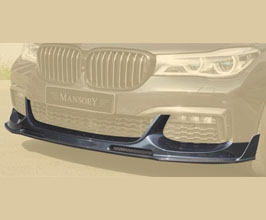 MANSORY Front Half Spoiler with Side Flaps for BMW 7-Series G