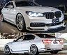 Energy Motor Sport EVO Front Half Spoiler with Side and Rear Plating Trim (FRP) for BMW 7-Series G11/G12
