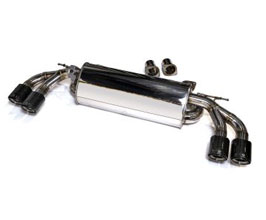 3D Design Exhaust System with Valves - Quad (Stainless) | Exhaust for ...