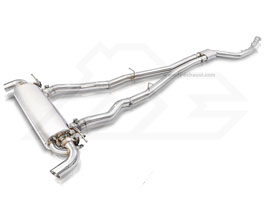 Fi Exhaust Valvetronic Exhaust System with Mid Pipe and Front Pipe (Stainless) for BMW 840i G16 B58 with OPF