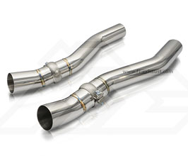 Fi Exhaust Sport Cat Pipes - 200 Cell (Stainless) for BMW 8-Series G