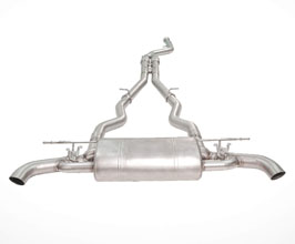 iPE Exhaust Valvetronic Exhaust System with Mid Pipe and Front Pipe (Stainless) for BMW 8-Series G