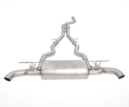 iPE Valvetronic Exhaust System with Mid Pipe and Front Pipe (Stainless) for BMW 840i G16 with OPF