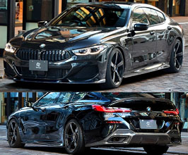 3D Design Aero Spoiler Lip Kit (Dry Carbon Fiber) for BMW 8-Series G