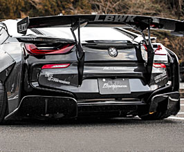 Liberty Walk LB Rear Diffuser (FRP) for BMW i8 i12