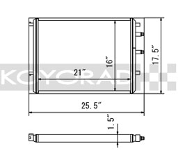 KOYORAD Racing Radiator (Aluminum) for BMW M2 F