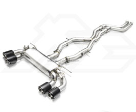 Fi Exhaust Valvetronic Exhaust System with Mid X-Pipe and Front Pipe (Stainless) for BMW M2 F