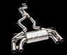 iPE Valvetronic Exhaust System with Mid Pipe and Connect Pipe (Stainless)