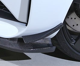 3D Design Front Bumper Canards (Carbon Fiber) for BMW M2 F