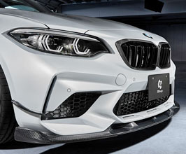 3D Design Aero Front Lip Spoiler (Carbon Fiber) for BMW M2 F