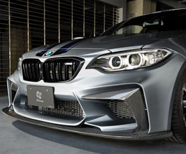 3D Design Aero Front Bumper (FRP with Carbon Fiber) for BMW M2 F