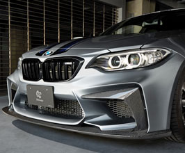 3D Design Aero Front Bumper (FRP with Carbon Fiber) for BMW M2 F87