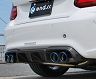 end.cc Reverence Line Aero Rear Diffuser (Carbon Fiber) for BMW M2 F87 (Incl Competition)