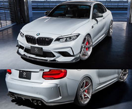 3D Design Aero Spoiler Lip Kit (Carbon Fiber) for BMW M2 F