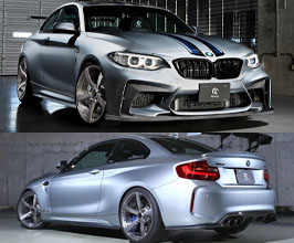 3D Design Aero Body Kit (FRP with Carbon Fiber) for BMW M2 F