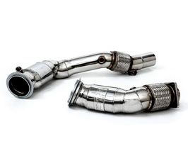 ARMYTRIX Sport Cat Downpipes - 200 Cell (Stainless) for BMW M3 F80 / M4 F82/F83 (Incl OPF)