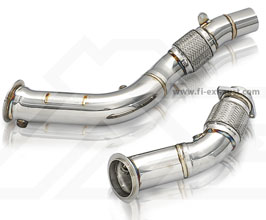Fi Exhaust Ultra High Flow Cat Bypass Pipe (Stainless) for BMW M3 F80 / M4 F82 S55