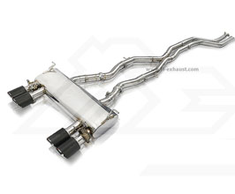 Fi Exhaust Valvetronic Exhaust System with Mid X-Pipe and Front Pipe (Stainless) for BMW M3 F80 / M4 F82 S55