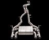 iPE F1 Valvetronic Exhaust System with Mid Pipe and Inlet Pipe (Titanium)