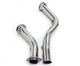 LAPTORR Cat Bypass Downpipes (Stainless) for BMW M3 M4 F