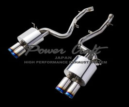 Power Craft Hybrid Exhaust Muffler System - Quieter Version (Stainless) for BMW M3 M4 F