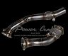 Power Craft Cat Bypass Straight Pipes (Stainless) for BMW M3 F80 / M4 F82