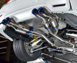 ROWEN PREMIUM01TR Heat Blue Titan Valvetronic Exhaust System(Titanium) for BMW M4 F82