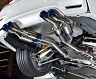 ROWEN PREMIUM01TR Heat Blue Titan Valvetronic Exhaust System with Cats (Titanium)