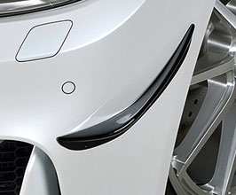 ROWEN World Platinum Front Bumper Canards (Carbon Fiber) for BMW M3 M4 F
