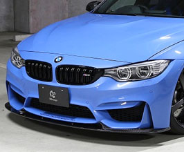 3D Design Aero Front Lip Spoiler (Dry Carbon Fiber) for BMW M3 M4 F