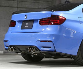 3D Design Aero Rear Diffuser (Dry Carbon Fiber) for BMW M3 M4 F