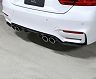 3D Design Aero Rear Diffuser - Type 2 (Dry Carbon Fiber) for BMW M3 F80 / M4 F82/F83