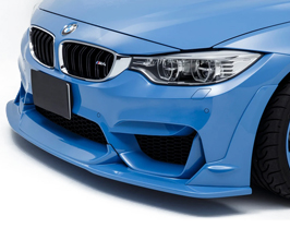 LAPTORR Front Lip Spoiler with Front Side Spoilers for BMW M3 M4 F