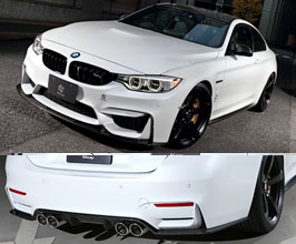 3D Design Aero Spoiler Lip Kit (Dry Carbon Fiber) for BMW M3 M4 F