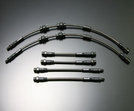 Gruppe M Brake Lines System - Front and Rear (Stainless) for BMW M3 M4 G
