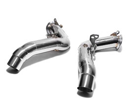 ARMYTRIX Cat Bypass Downpipes with Cat Simulators (Stainless) for BMW M5 F