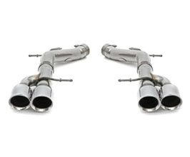 FABSPEED Muffler Bypass Pipes with Quad Tips (Stainless) for BMW M5 F