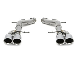 FABSPEED Muffler Bypass Pipes with Quad Tips (Stainless) for BMW M5 F