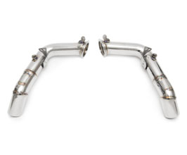 FABSPEED Primary Downpipes with Cat Bypass (Stainless) for BMW M5 F10
