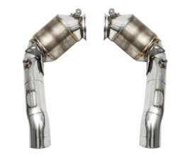 FABSPEED Primary Downpipes with Sport Cats - 200 Cell (Stainless) for BMW M5 F