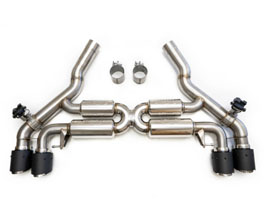 FABSPEED Valvetronic Exhaust System with Quad Tips (Stainless) for BMW M5 F90