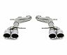 FABSPEED Muffler Bypass Pipes with Quad Tips (Stainless)