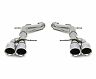 FABSPEED Muffler Bypass Pipes with Quad Tips (Stainless) for BMW M5 F10