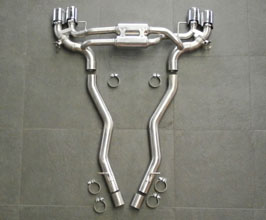 HAMANN Rear Section Exhaust System with Valves (Stainless) for BMW M5 F