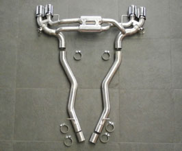 HAMANN Rear Section Exhaust System with Valves (Stainless) for BMW M5 F90