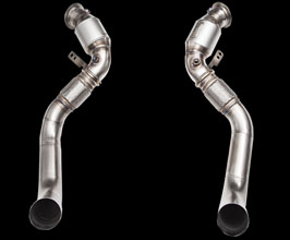 iPE Cat Pipes - 200 Cell (Stainless) for BMW M5 F90