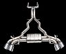 iPE Valvetronic Exhaust System with X-Pipe and Front Pipe (Stainless)