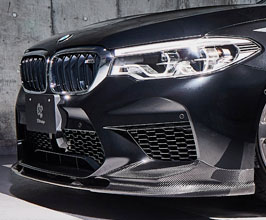 3D Design Aero Front Half Spoiler (Dry Carbon Fiber) for BMW M5 F