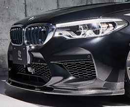 3D Design Aero Front Half Spoiler (Dry Carbon Fiber) for BMW M5 F90