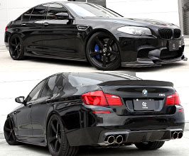 3D Design Aero Half Spoiler Lip Kit (Carbon Fiber) for BMW M5 F